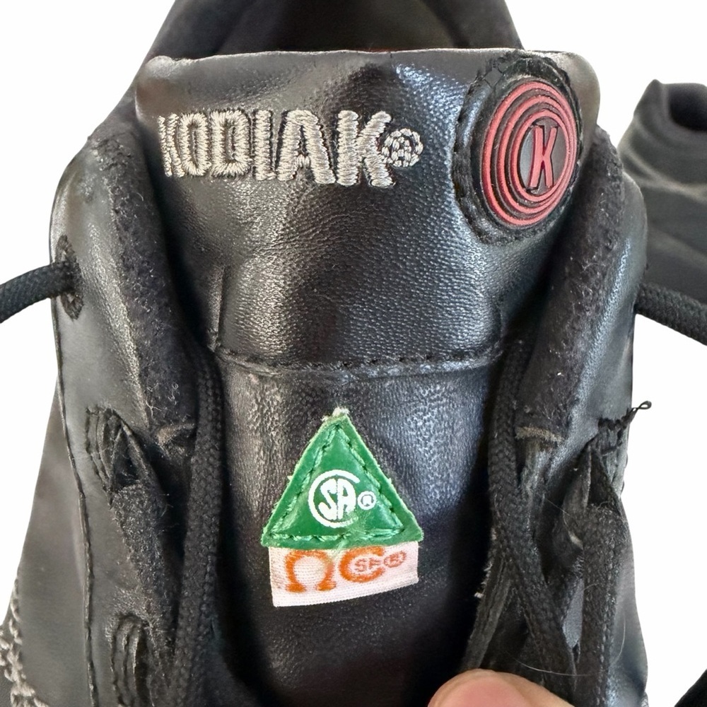 KODIAK Black Steel Toe Safety Shoes Work Protective size 9.5 - Picture 8 of 12